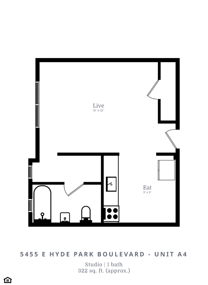 5455 S Blackstone Ave Studio-1 Bed Apartment for Rent - Photo Gallery 12